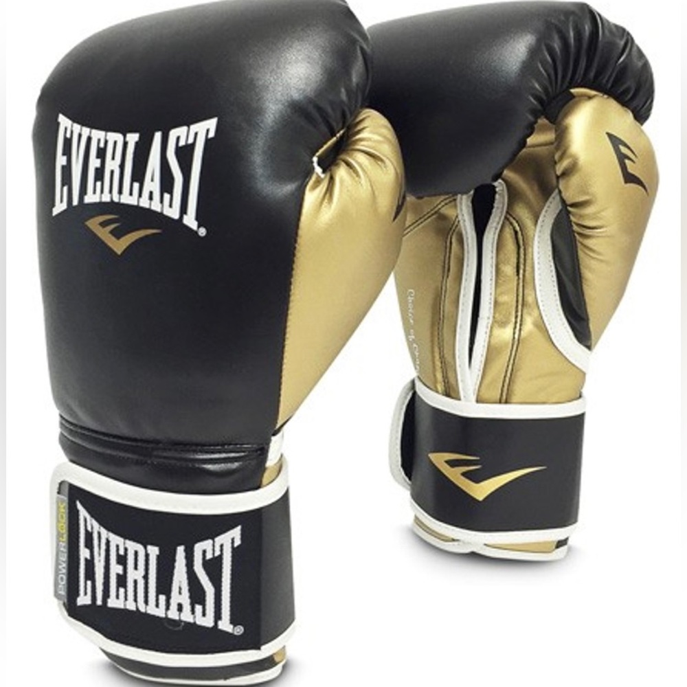 PowerLock Hook & Loop Training Gloves (Synthetic Leather)